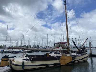 Steel Sailboat Flat-bottomed boat Skutsje Photo 7