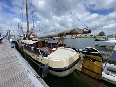 Steel Sailboat Flat-bottomed boat Skutsje Photo 8