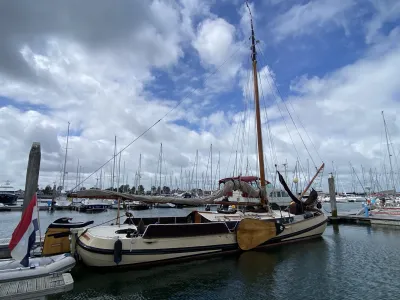 Steel Sailboat Flat-bottomed boat Skutsje Photo 11