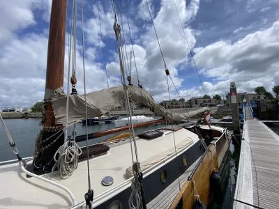 Steel Sailboat Flat-bottomed boat Skutsje Photo 21