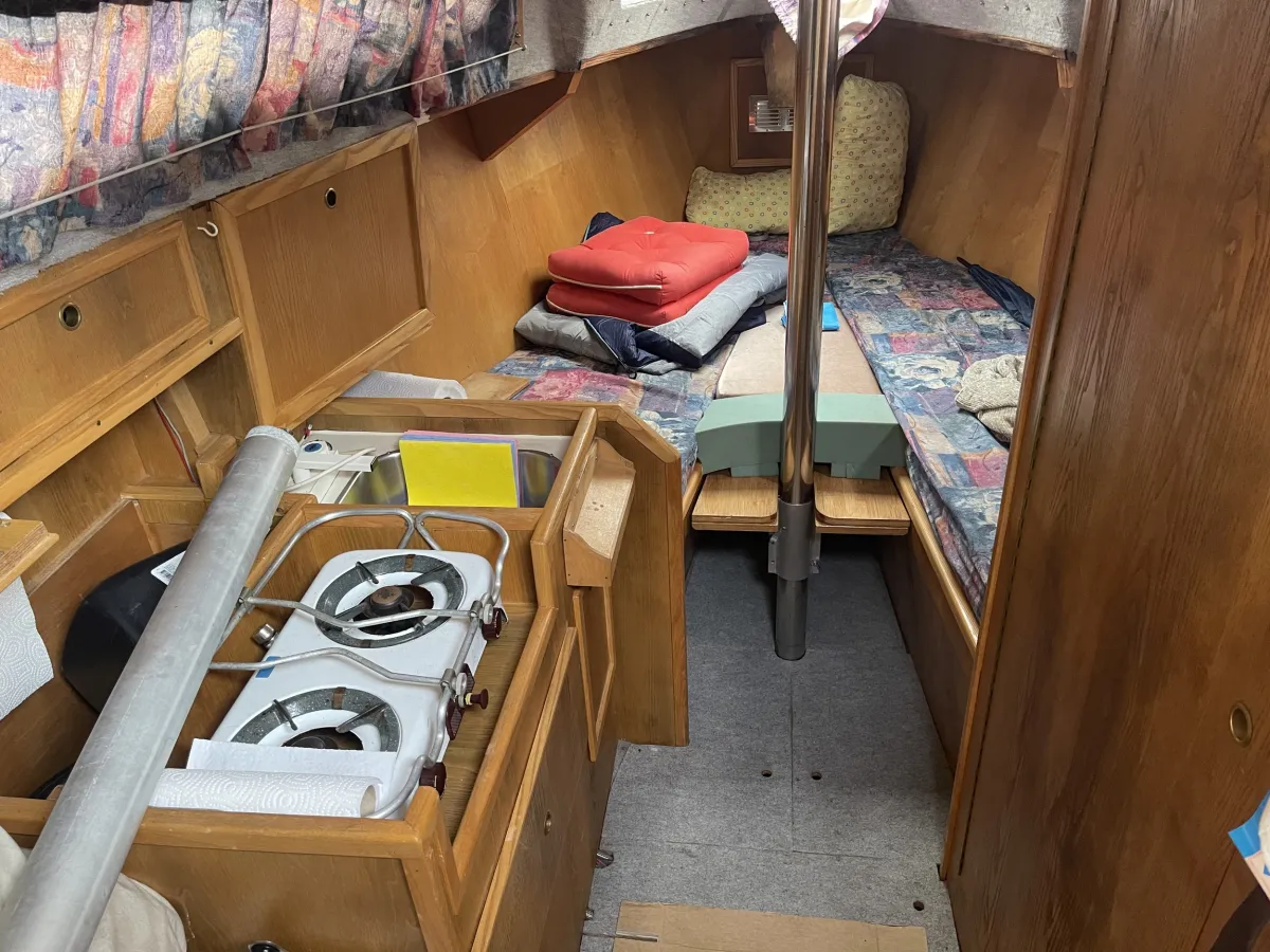 Polyester Budgetboat Cabin sailboat 800