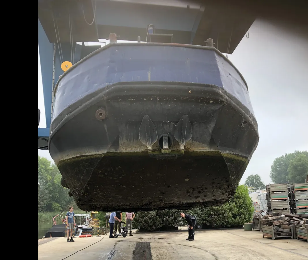 Steel Houseboat Bunkerboot Gulf 35