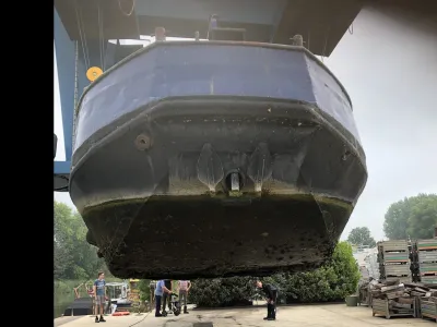 Steel Houseboat Bunkerboot Gulf 35 Photo 6