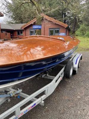 Wood Speedboat Tremlett Sportsman 21 Photo 4