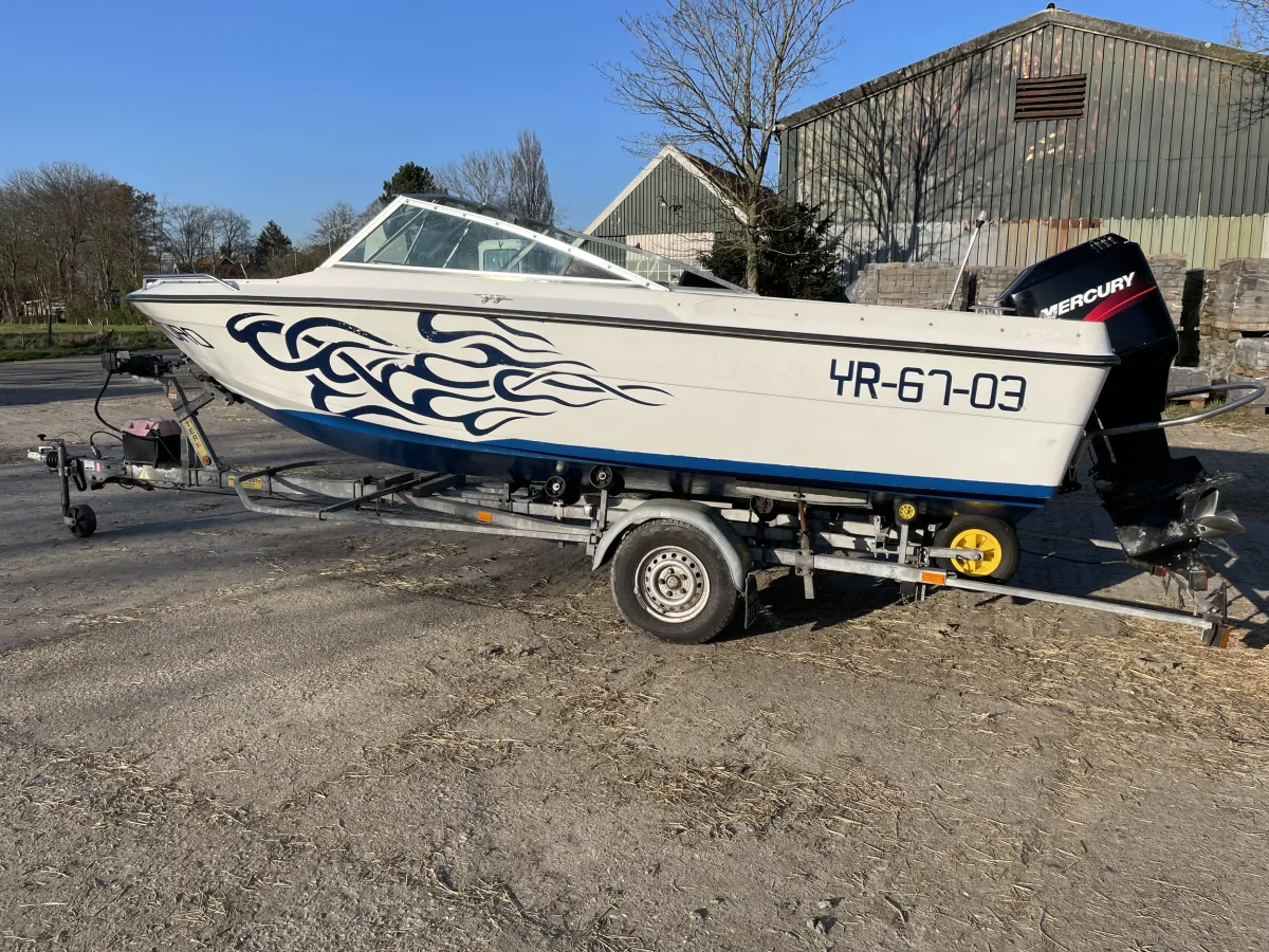 Polyester Speedboat Cobia Bowrider