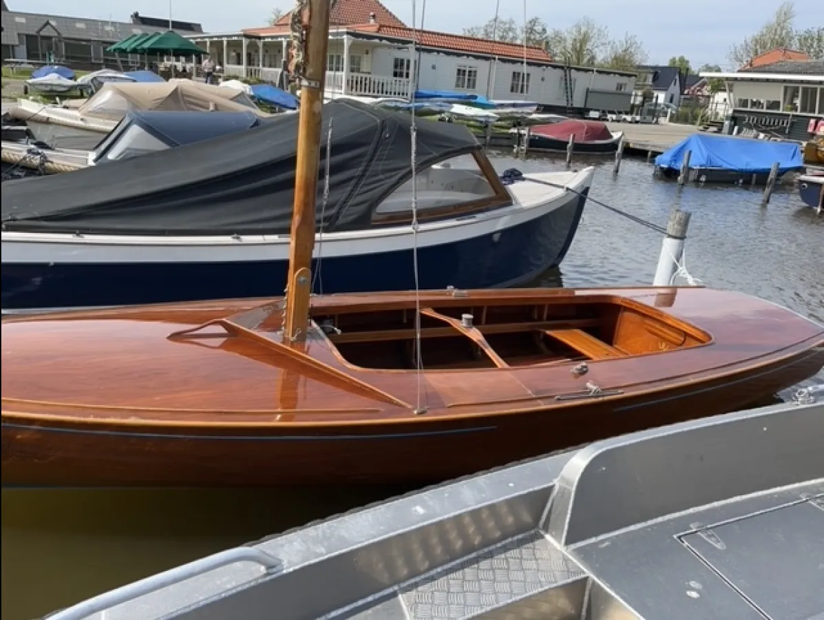 Wood Open zeilboot Vrijheid V1450