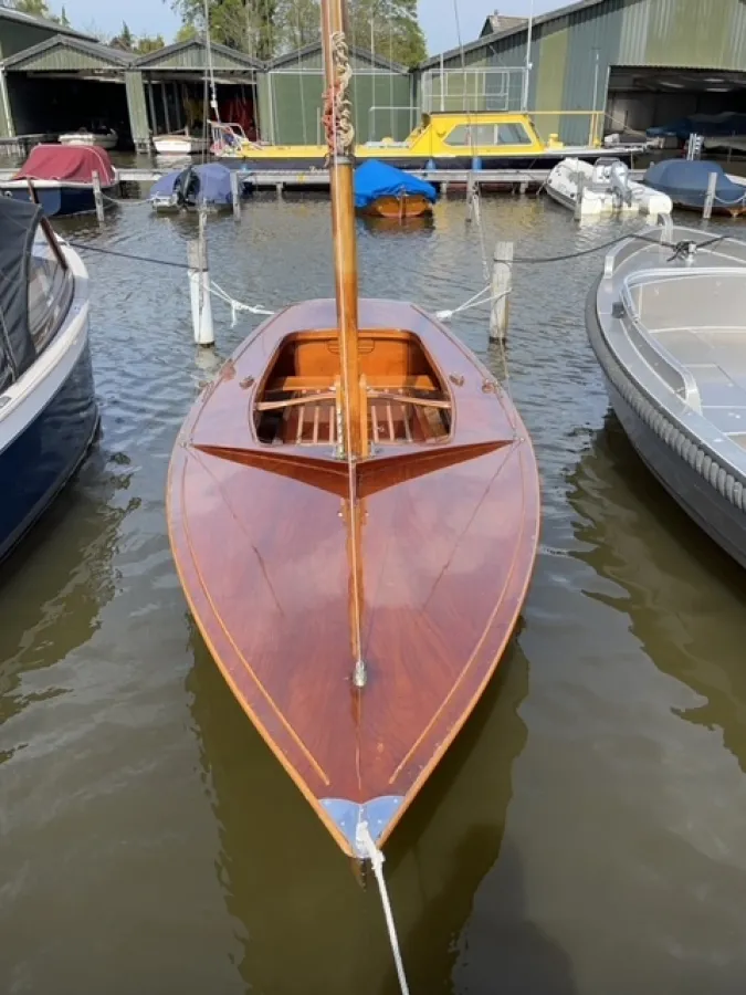 Wood Open zeilboot Vrijheid V1450