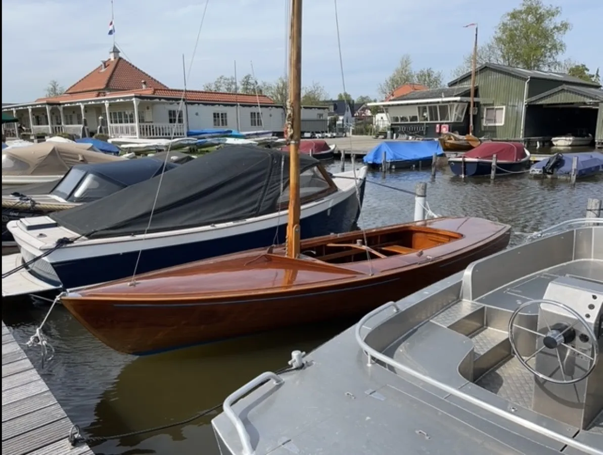 Wood Open zeilboot Vrijheid V1450