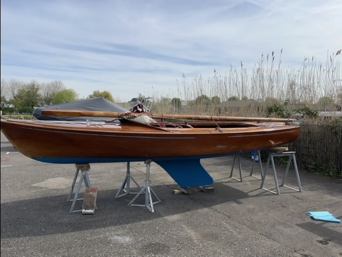 Wood Open zeilboot Vrijheid V1450