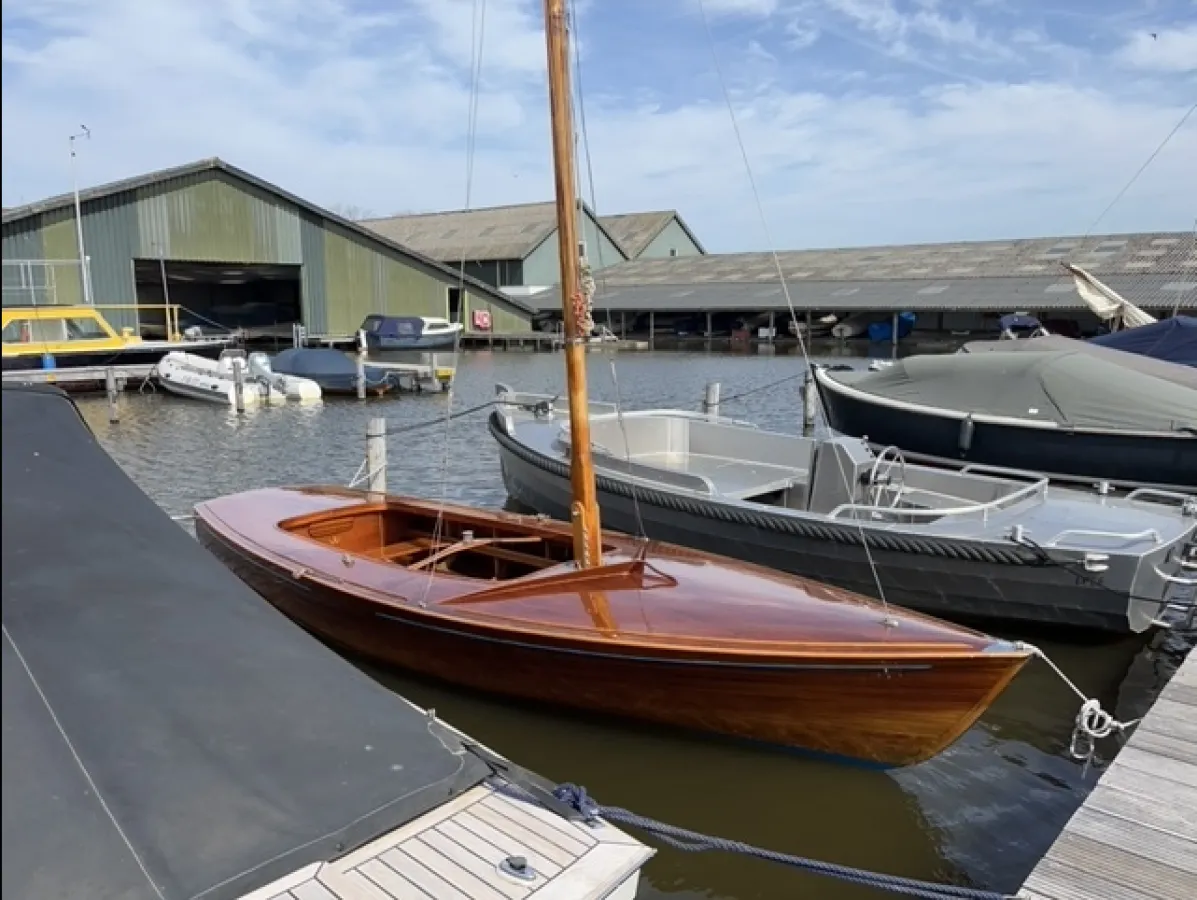 Wood Open zeilboot Vrijheid V1450