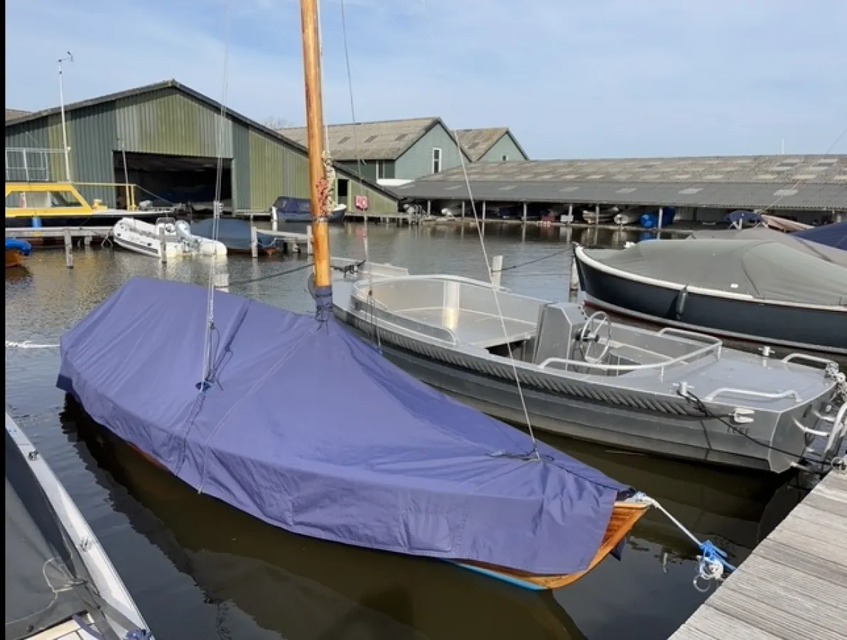 Wood Open zeilboot Vrijheid V1450