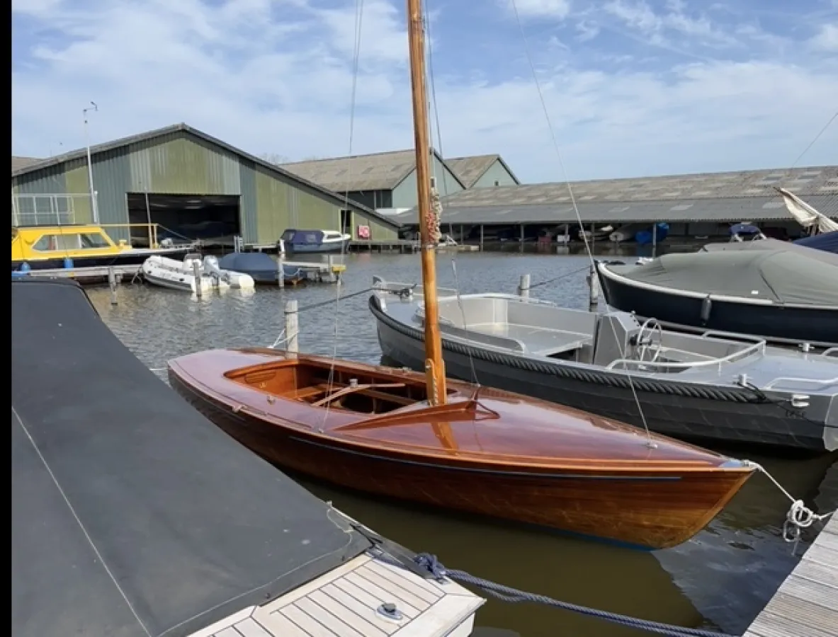 Wood Open zeilboot Vrijheid V1450