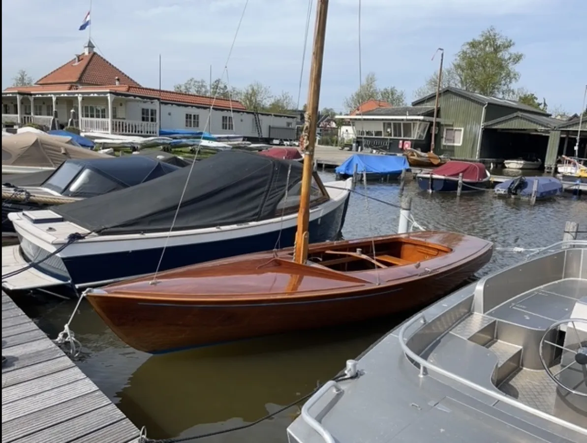 Wood Open zeilboot Vrijheid V1450