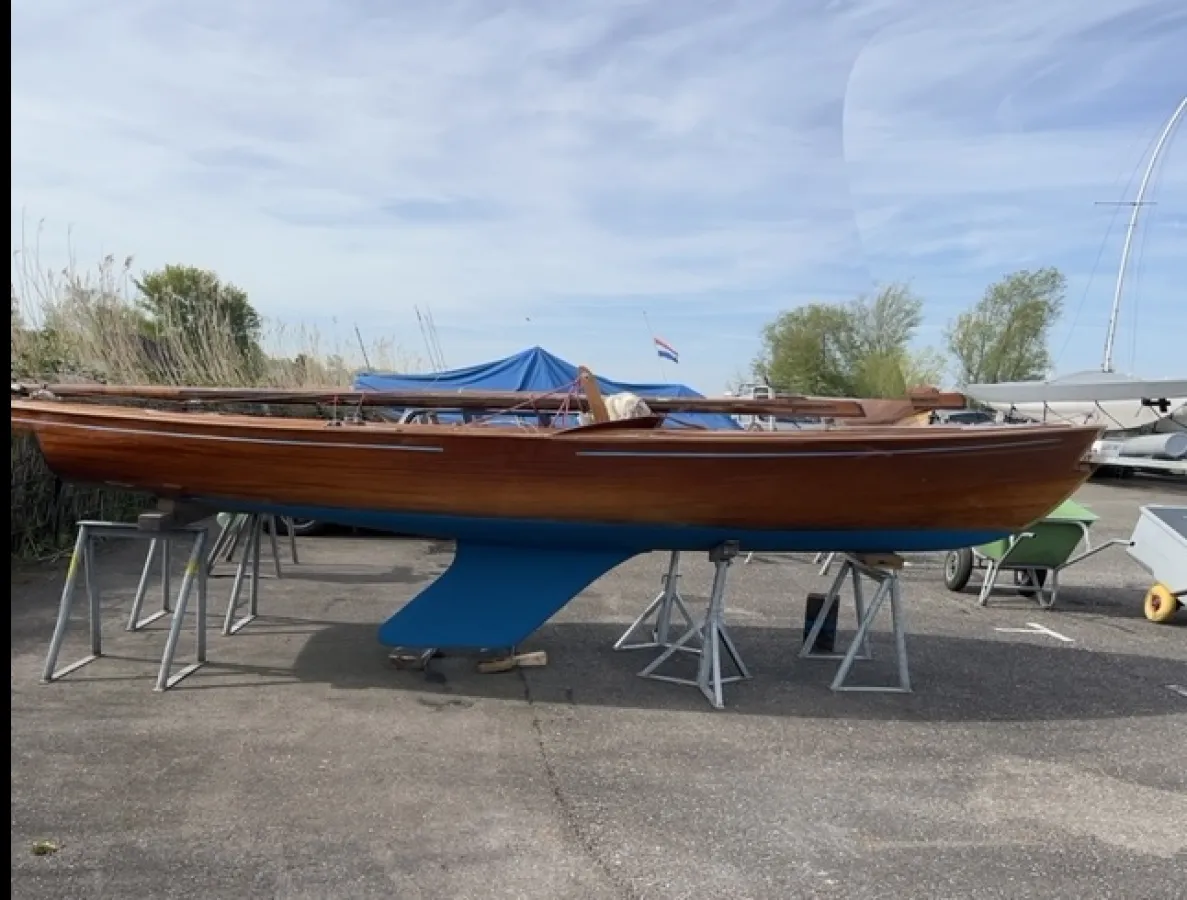 Wood Open zeilboot Vrijheid V1450