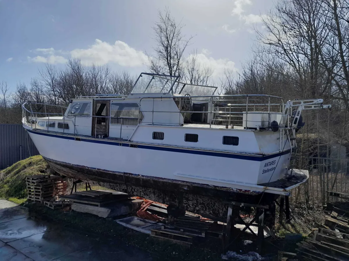 Steel Motorboat De Ruiter 1260