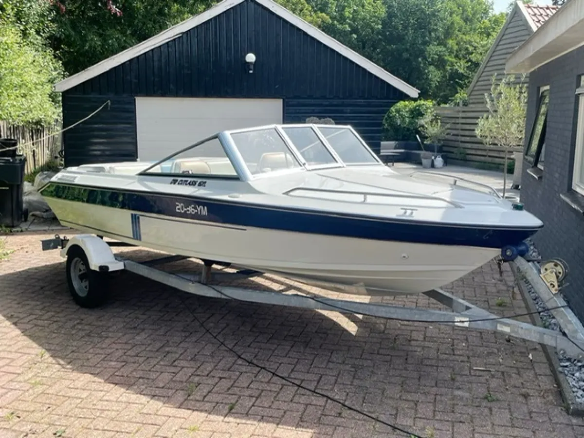 Polyester Speedboat MerCruiser Glasstream 172 Cutlass GXL