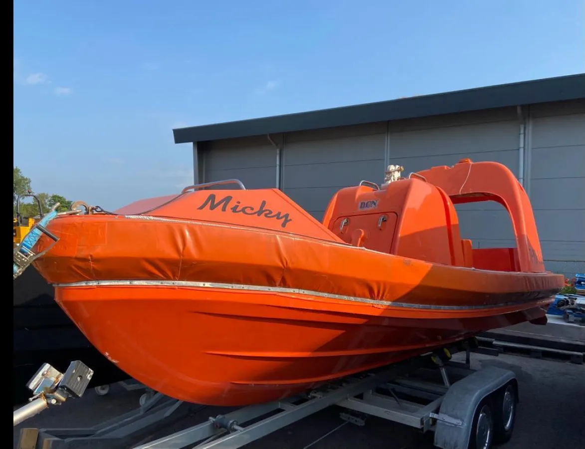 Polyester Workboat Fast Rescue Boat 601