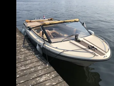 Polyester Speedboat Draco 1800 Suntop Photo 1