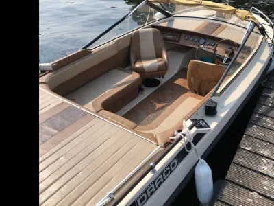 Polyester Speedboat Draco 1800 Suntop Photo 6