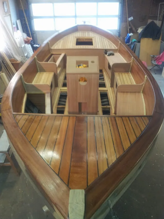 Wood Sloop Lifeboat 800