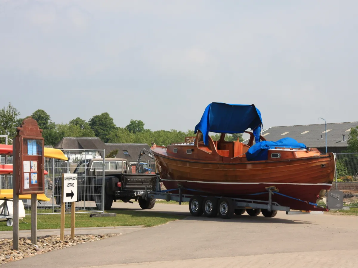 Wood Motorboat Hosjo Snekke Zweedse Klassieker