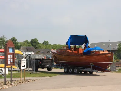 Wood Motorboat Hosjo Snekke Zweedse Klassieker Photo 1