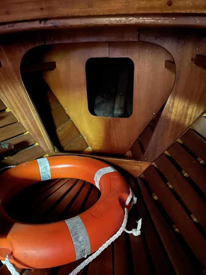 Wood Motorboat Hosjo Snekke Zweedse Klassieker