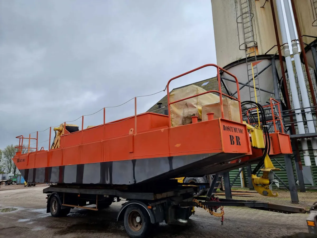 Steel Workboat Drijfvuil boat 1000