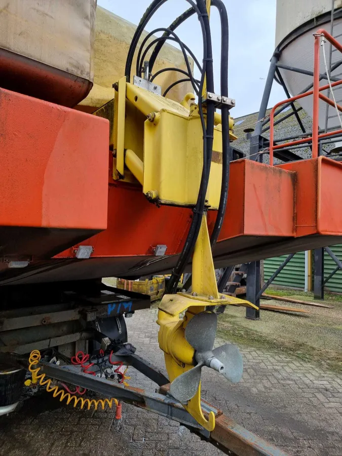 Steel Workboat Drijfvuil boat 1000