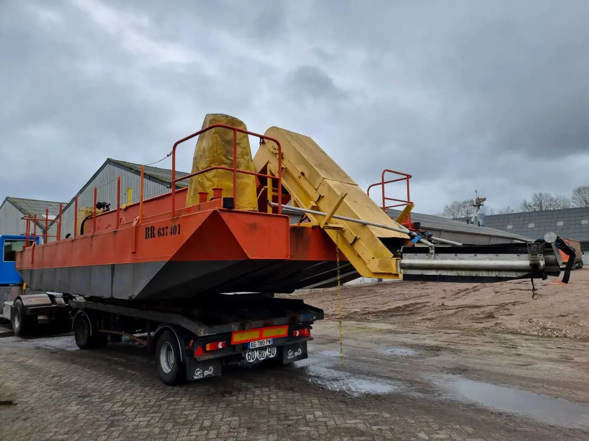 Steel Workboat Drijfvuil boat 1000