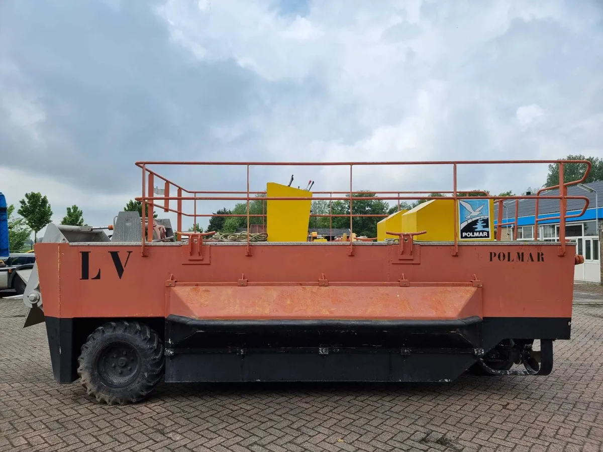 Steel Workboat Amphibious vehicle Poll Afir 3000