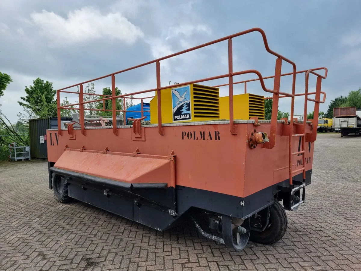 Steel Workboat Amphibious vehicle Poll Afir 3000