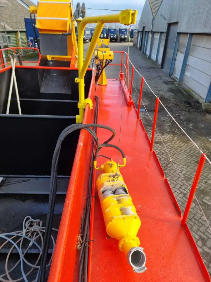 Steel Workboat Drijfvuil boat Water Cleaning