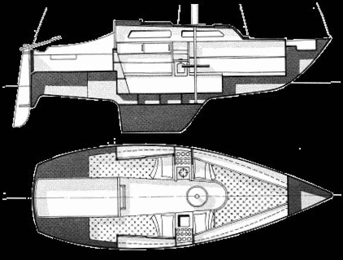 Polyester Sailboat CNSO 700