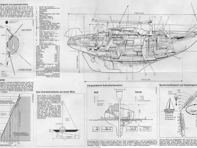 Polyester Sailboat Trintella 1A Photo 23