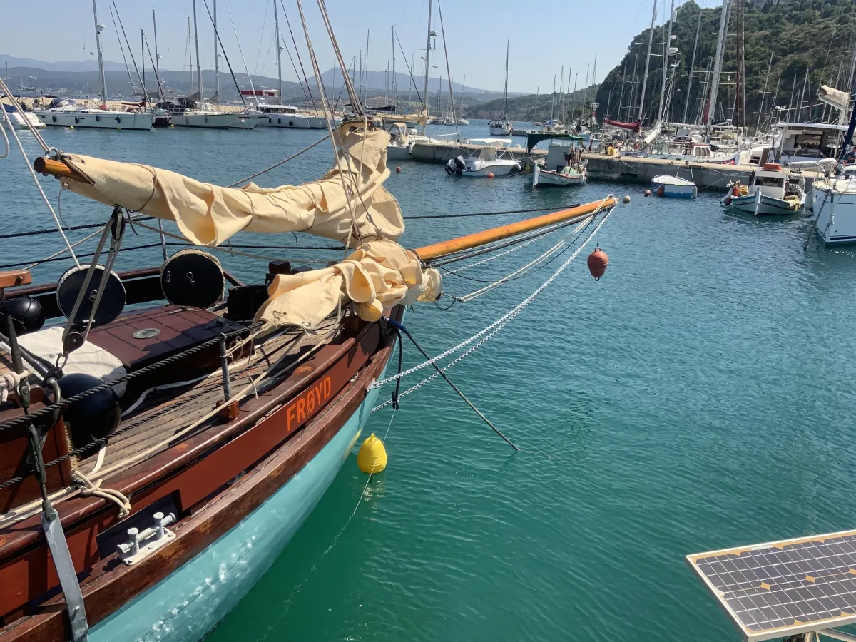 Wood Sailboat Colin Archer Moen & Sons