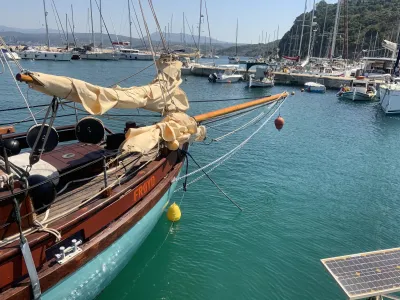 Wood Sailboat Colin Archer Moen & Sons Photo 96