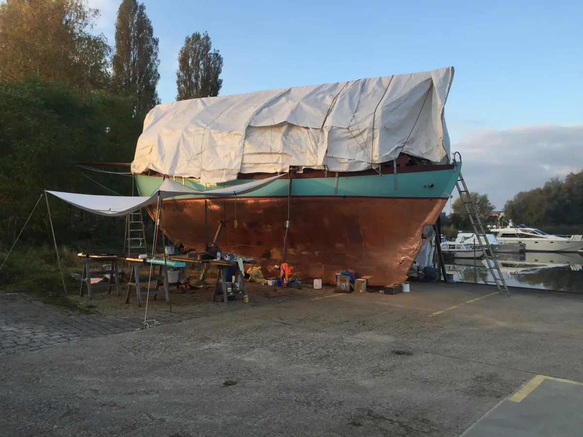 Wood Sailboat Colin Archer Moen & Sons