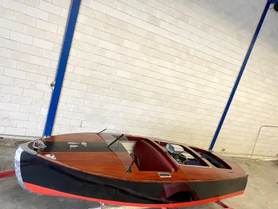 Wood Speedboat Runabout ChrisCraft Replica Photo 13