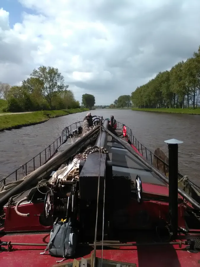 Steel Houseboat Stoombeurtschip 3618