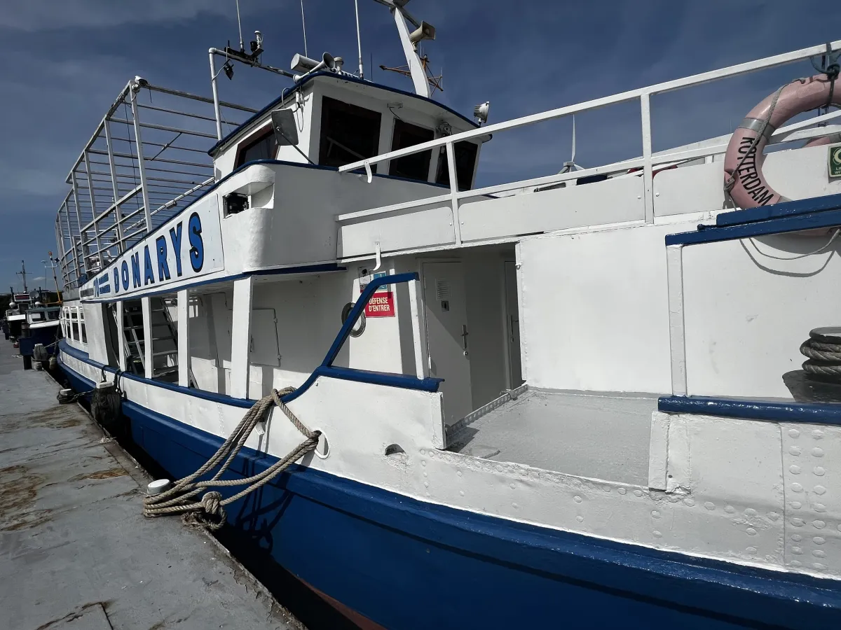 Steel Workboat Tour boat 70 Pax