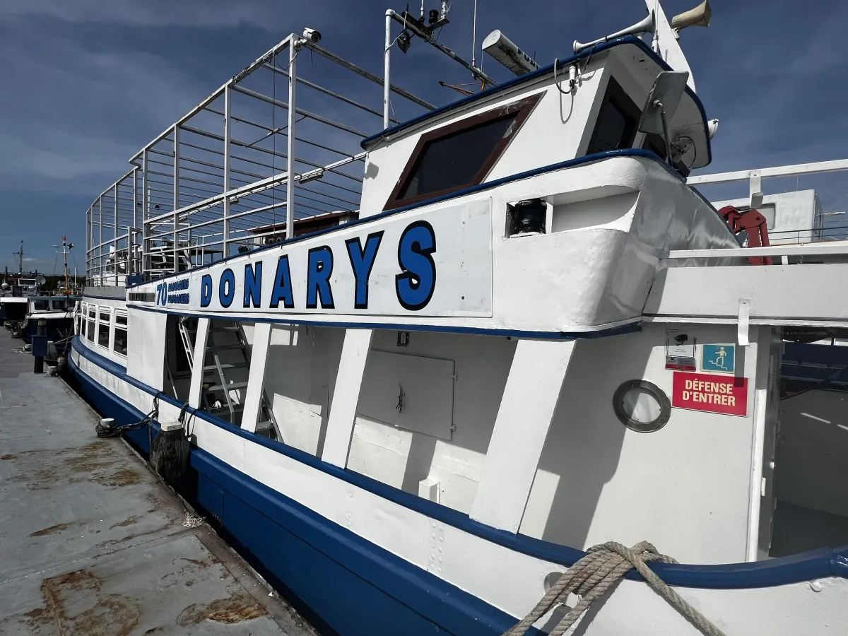 Steel Workboat Tour boat 70 Pax