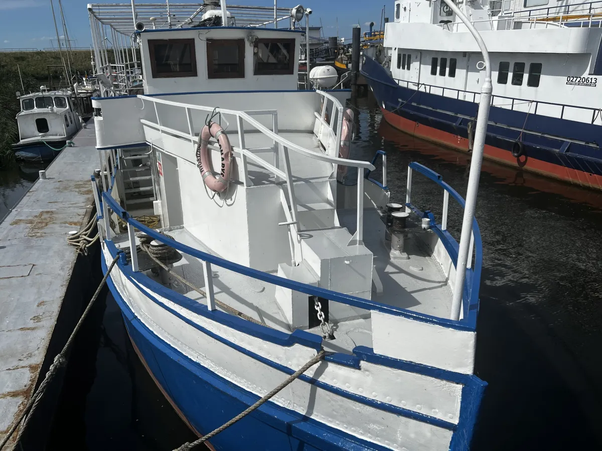 Steel Workboat Tour boat 70 Pax