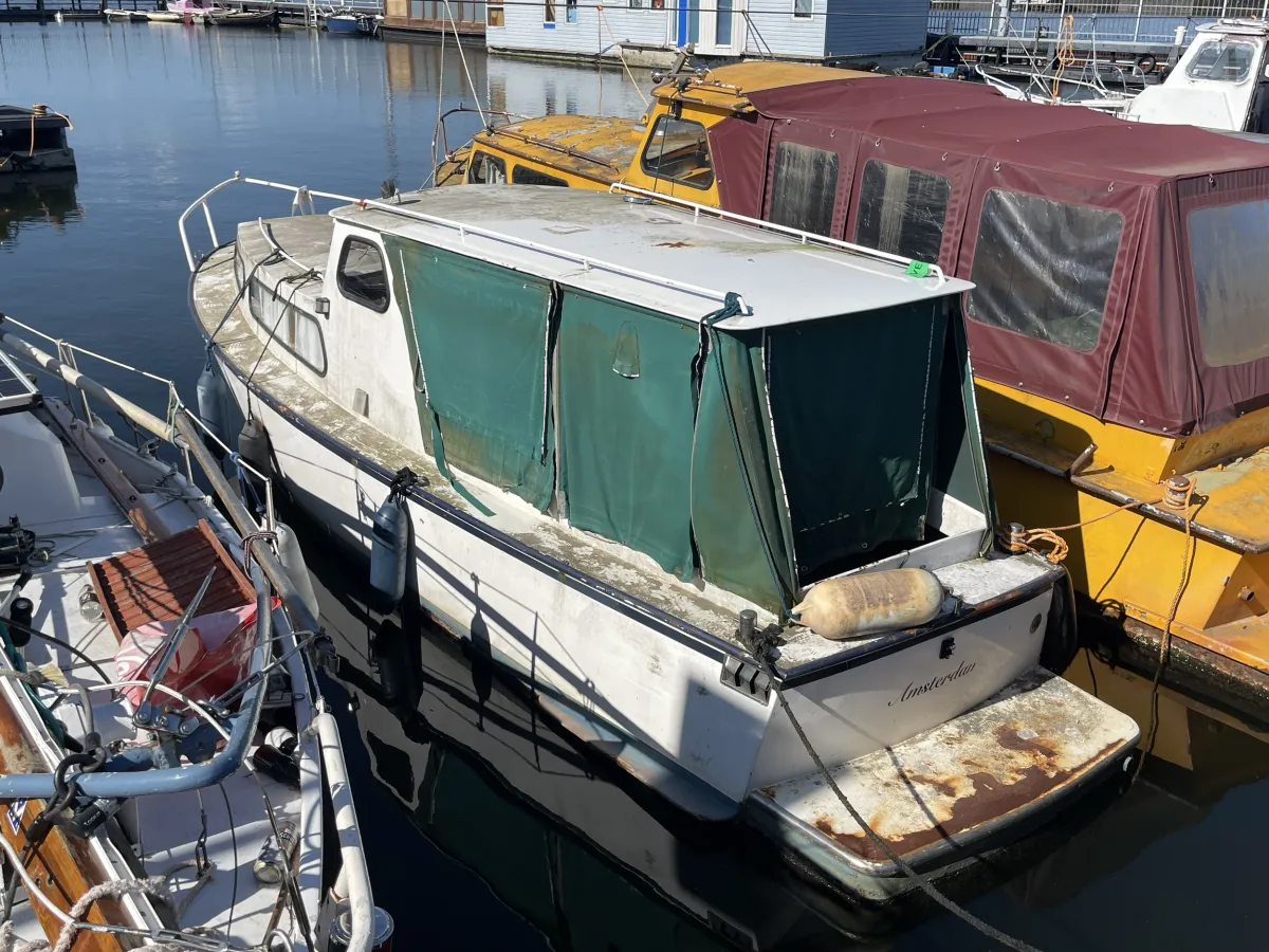 Steel Budgetboat Cabin boat 700