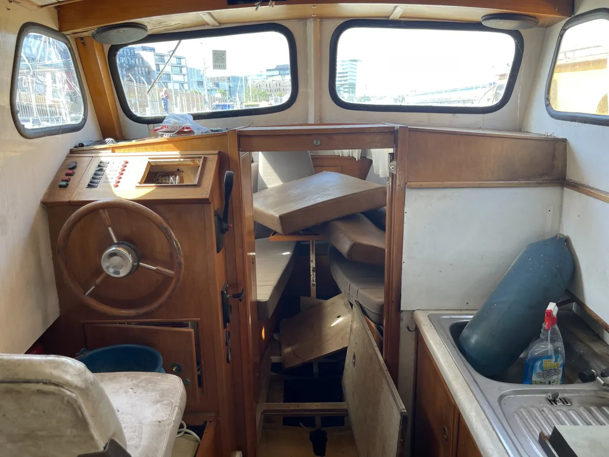 Steel Budgetboat Cabin boat 700