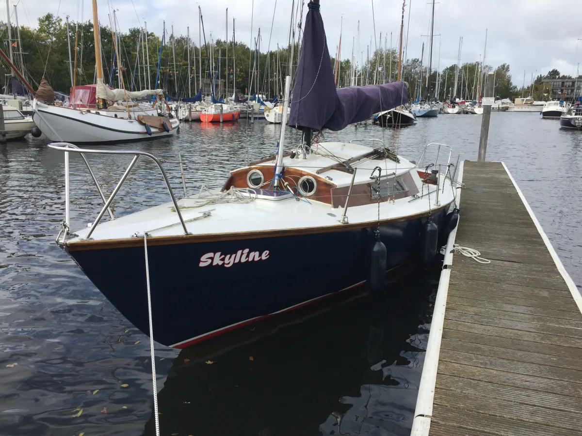 Wood Sailboat Waarschip 725 Kwartonner