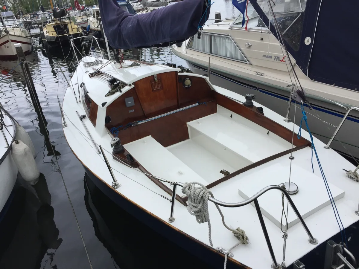 Wood Sailboat Waarschip 725 Kwartonner