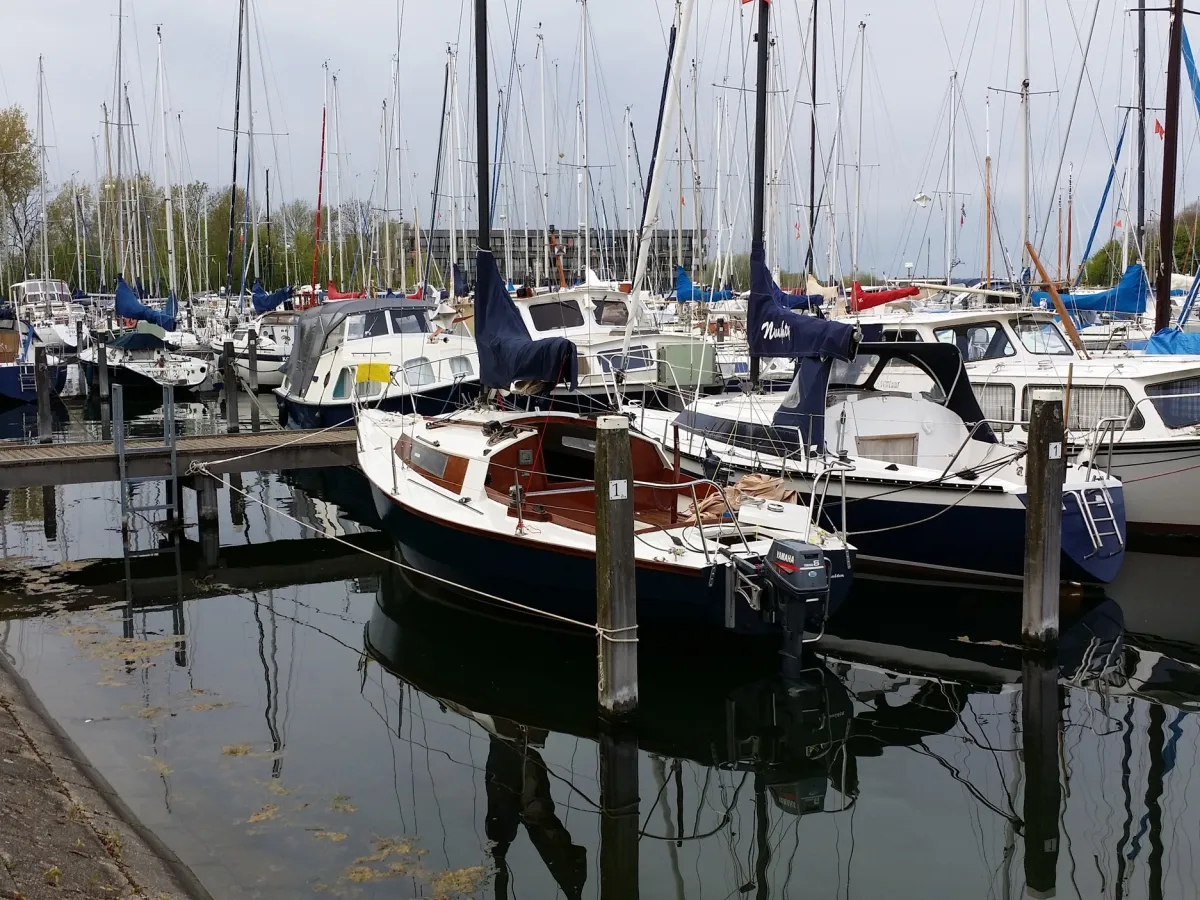 Wood Sailboat Waarschip 725 Kwartonner