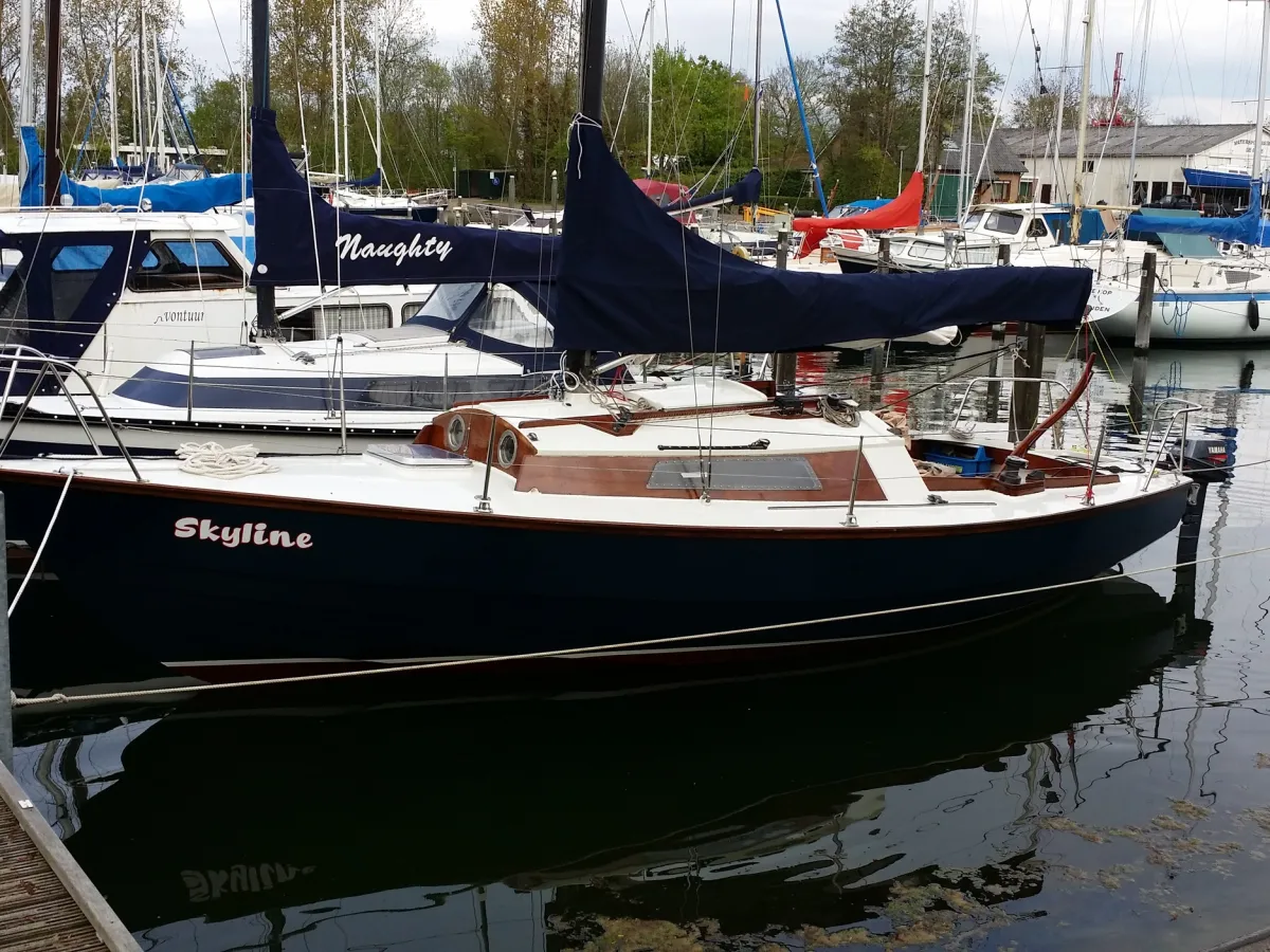 Wood Sailboat Waarschip 725 Kwartonner