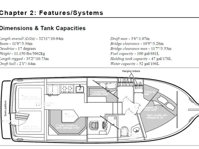 Polyester Motorboat Bayliner 3258 Photo 23